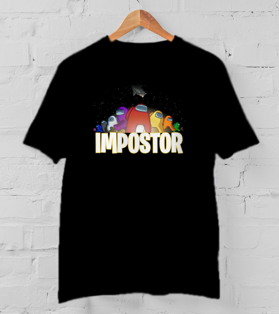 Among Us Merchi0z0n Impostor Crewmates Space T-Shirt