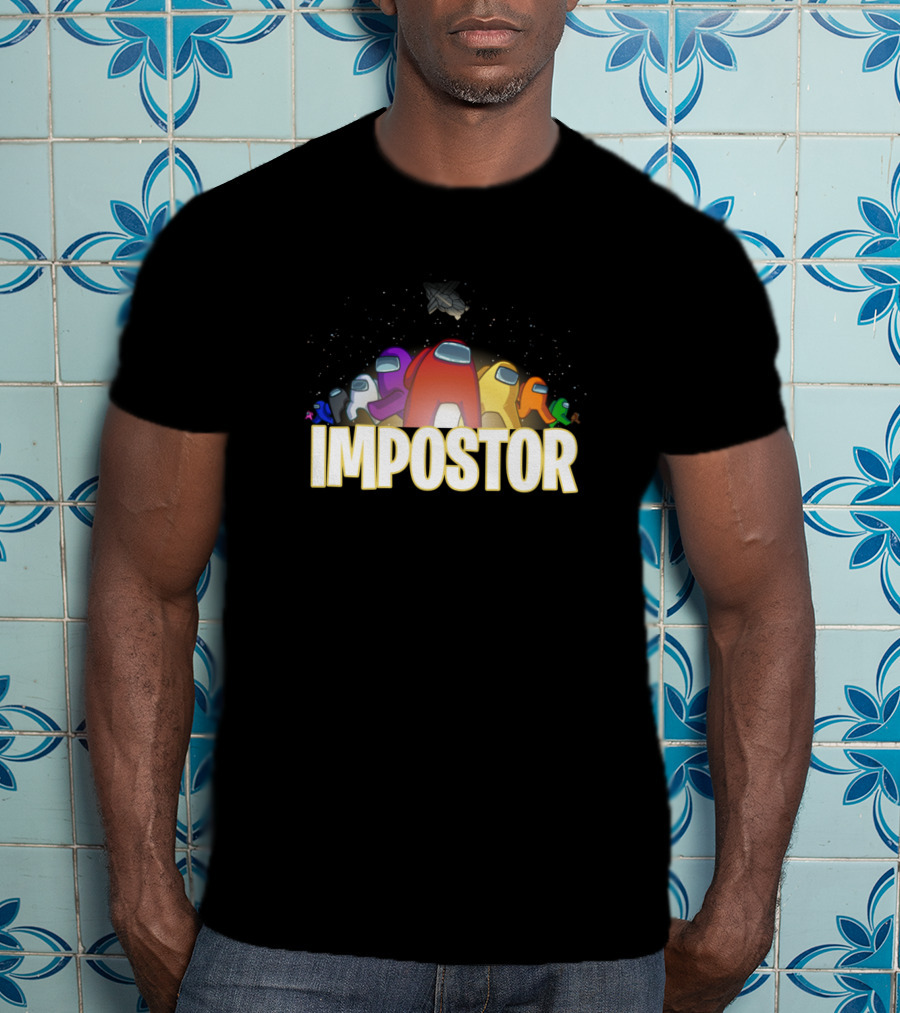 Among Us Merchi0z0n Impostor Crewmates Space T-Shirt