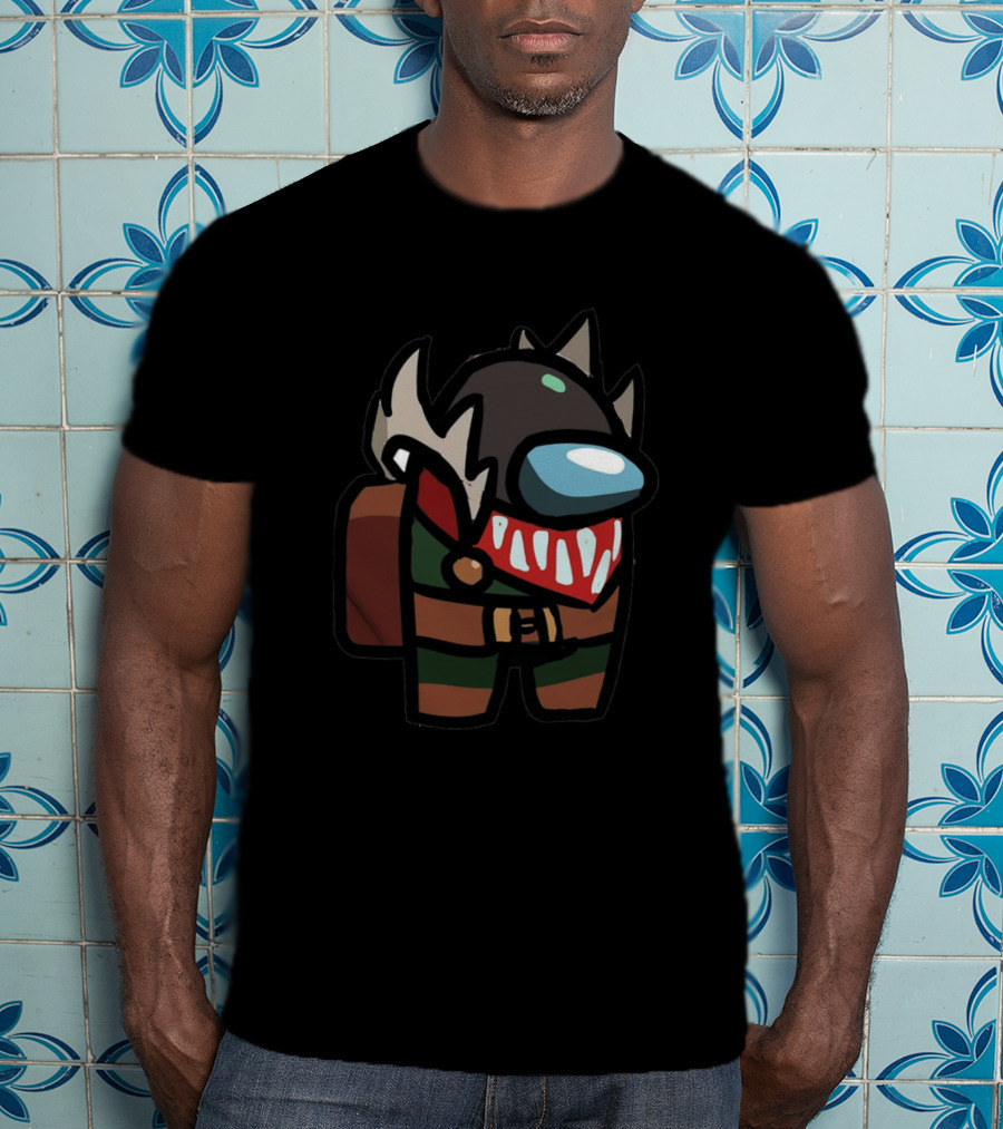 Among Us Pyke Crossover League Of Legends Character T-Shirt