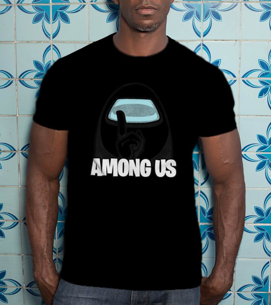 Among Us Crewmate Shhh T-Shirt