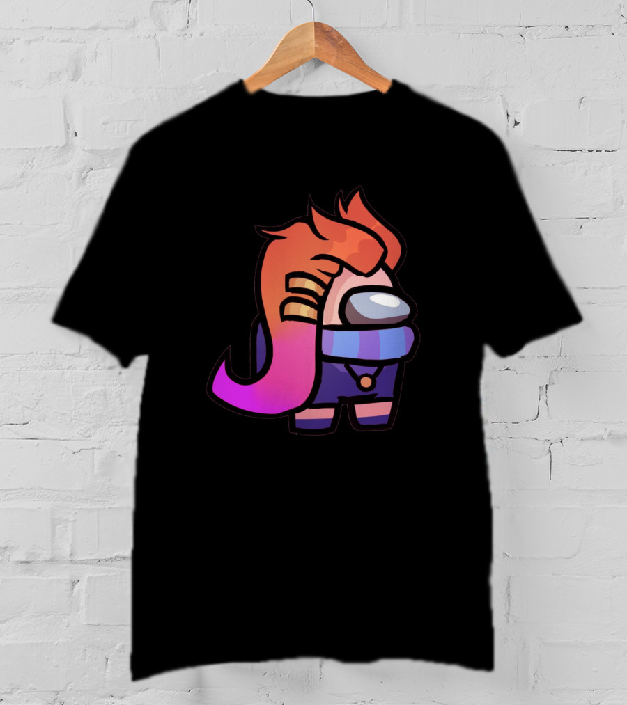 Among Us Character With Zoe Hairstyle From League Of Legends T-Shirt