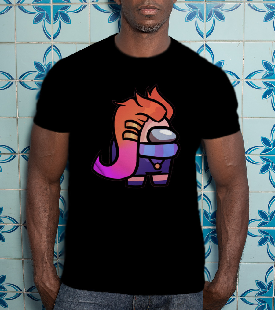 Among Us Character With Zoe Hairstyle From League Of Legends T-Shirt