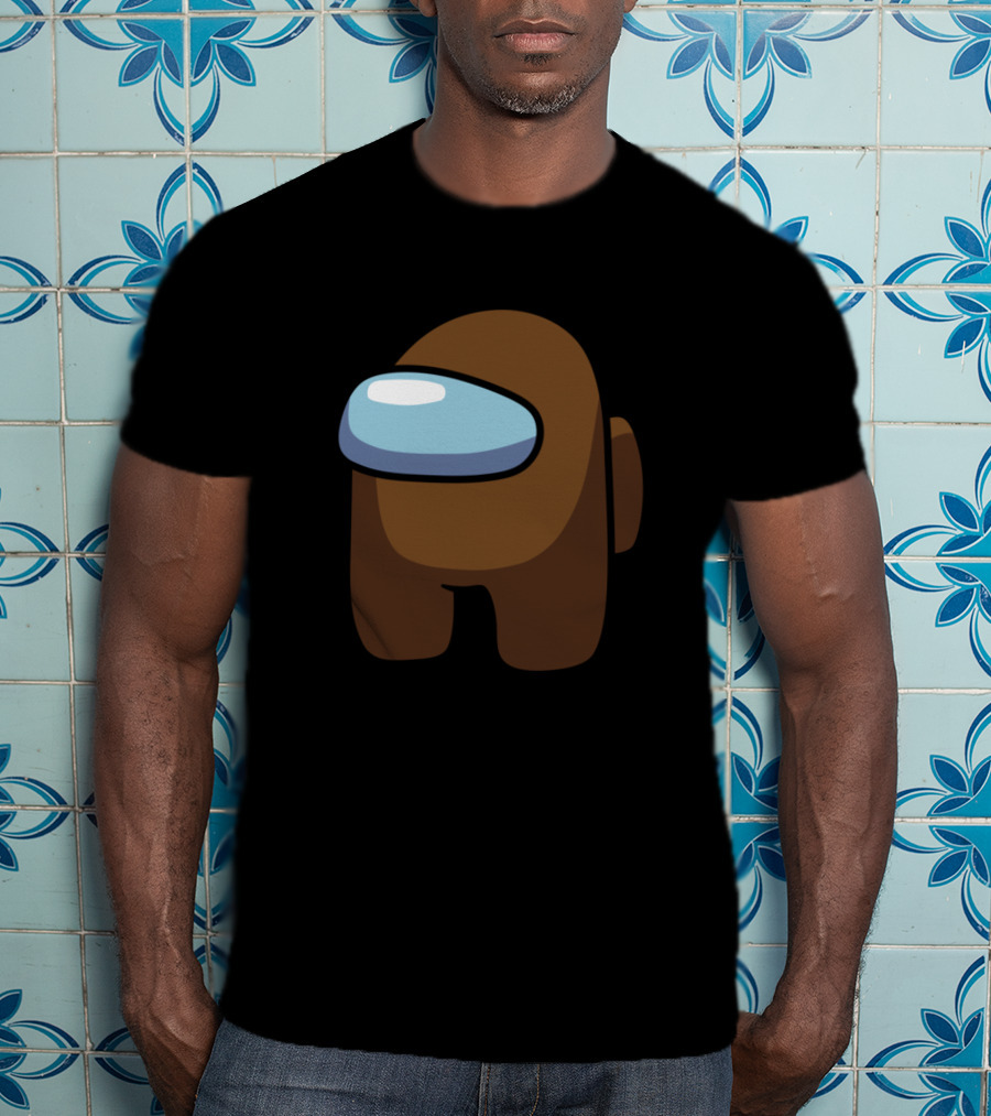 Among Us Brown Crewmate Character T-Shirt