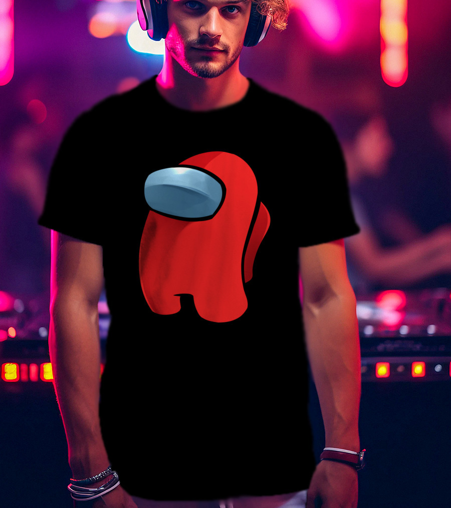 Among Us Crewmate Red Character T-Shirt