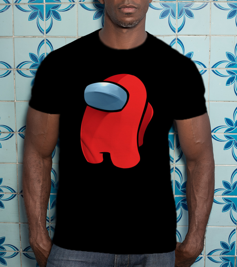 Among Us Crewmate Red Character T-Shirt
