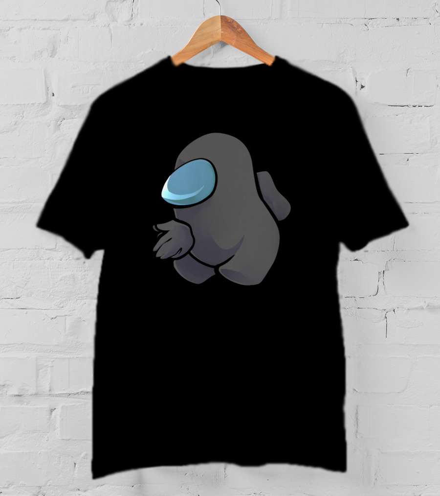 Among Us Sus Crewmate Black T-Shirt