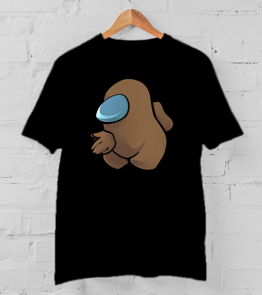 Sus Brown Crewmate Character T-Shirt