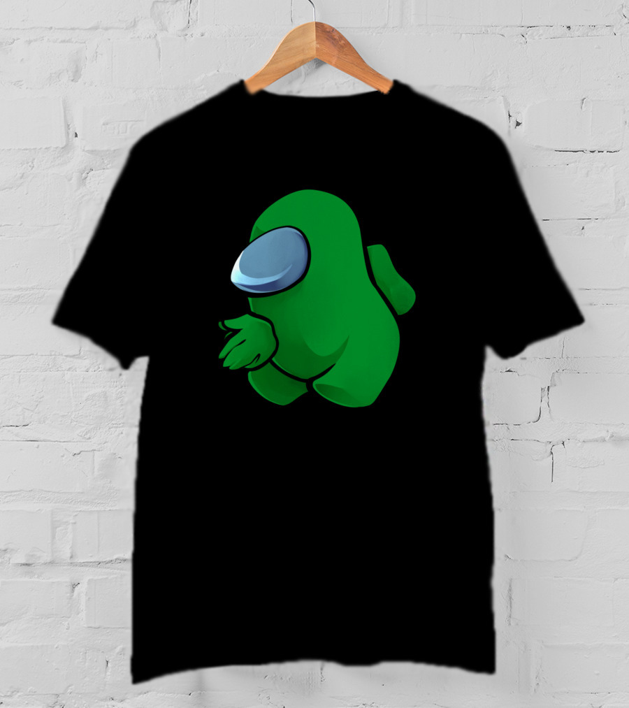 Sus Among Us Crewmate Dark Green T-Shirt