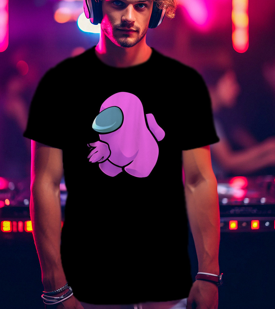 Sus Pink Crewmate Among Us T-Shirt