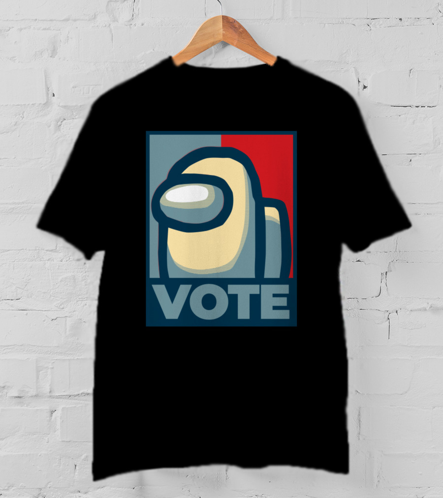 Vote For Among Us Crewmate Political T-Shirt