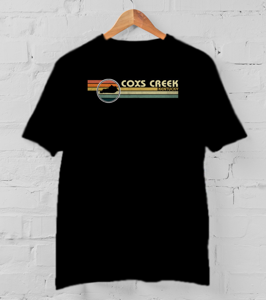 Coxs Creek Kentucky Vintage Retro 1980s T-Shirt