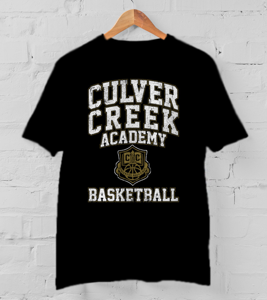 Culver Creek Academy Basketball CIC Scientes Agamus T-Shirt