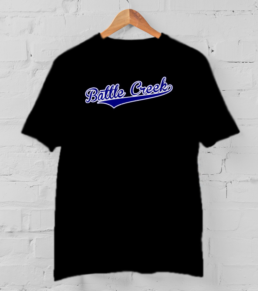 Battle Creek Script T-Shirt