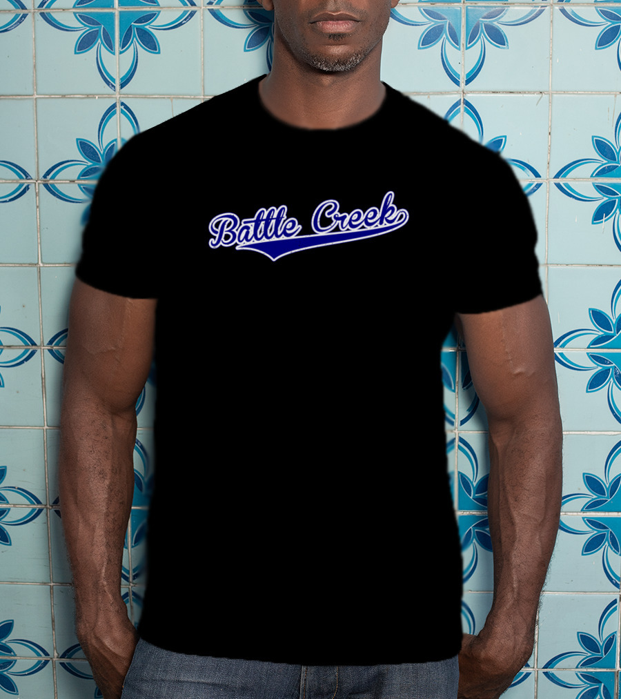Battle Creek Script T-Shirt