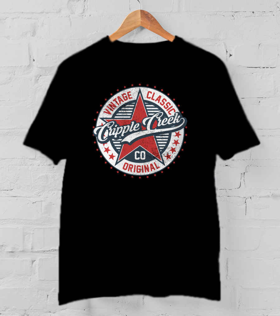 Vintage Classic Cripple Creek CO Original T-Shirt