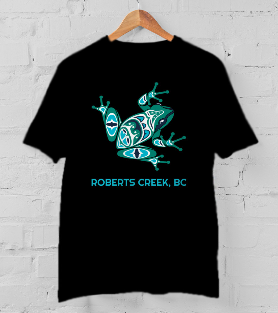 Roberts Creek BC Pacific Frog T-Shirt