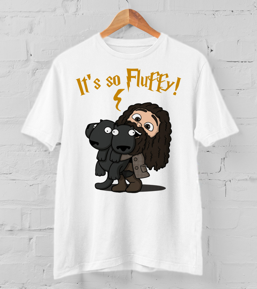 Robbie Coltrane It’s So Fluffy Lightning Wizard T-Shirt