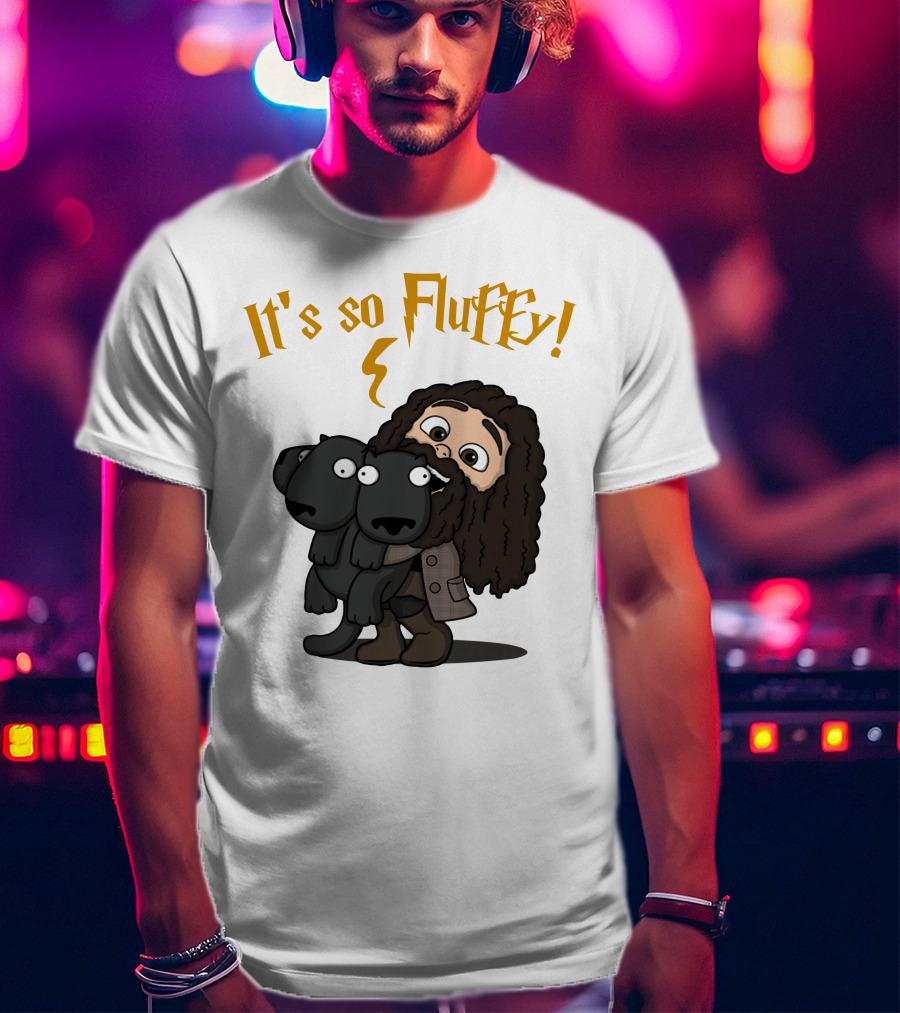 Robbie Coltrane It’s So Fluffy Lightning Wizard T-Shirt