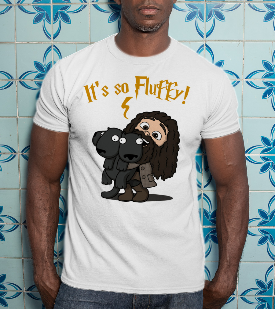 Robbie Coltrane It’s So Fluffy Lightning Wizard T-Shirt
