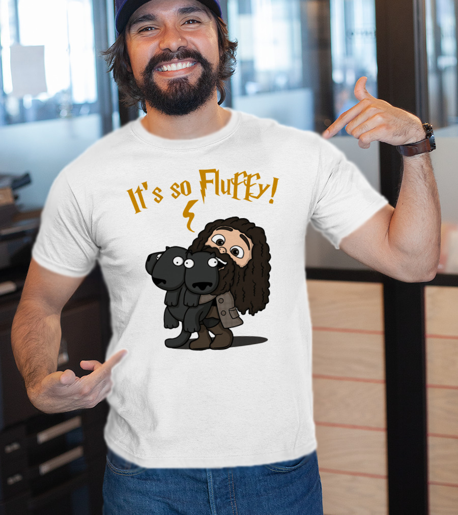Robbie Coltrane It’s So Fluffy Lightning Wizard T-Shirt