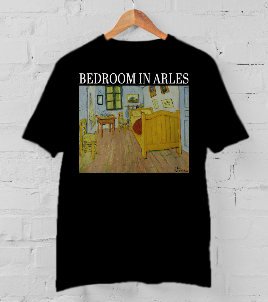 Bedroom In Arles Vincent Van Gogh Painting Recreation T-Shirt