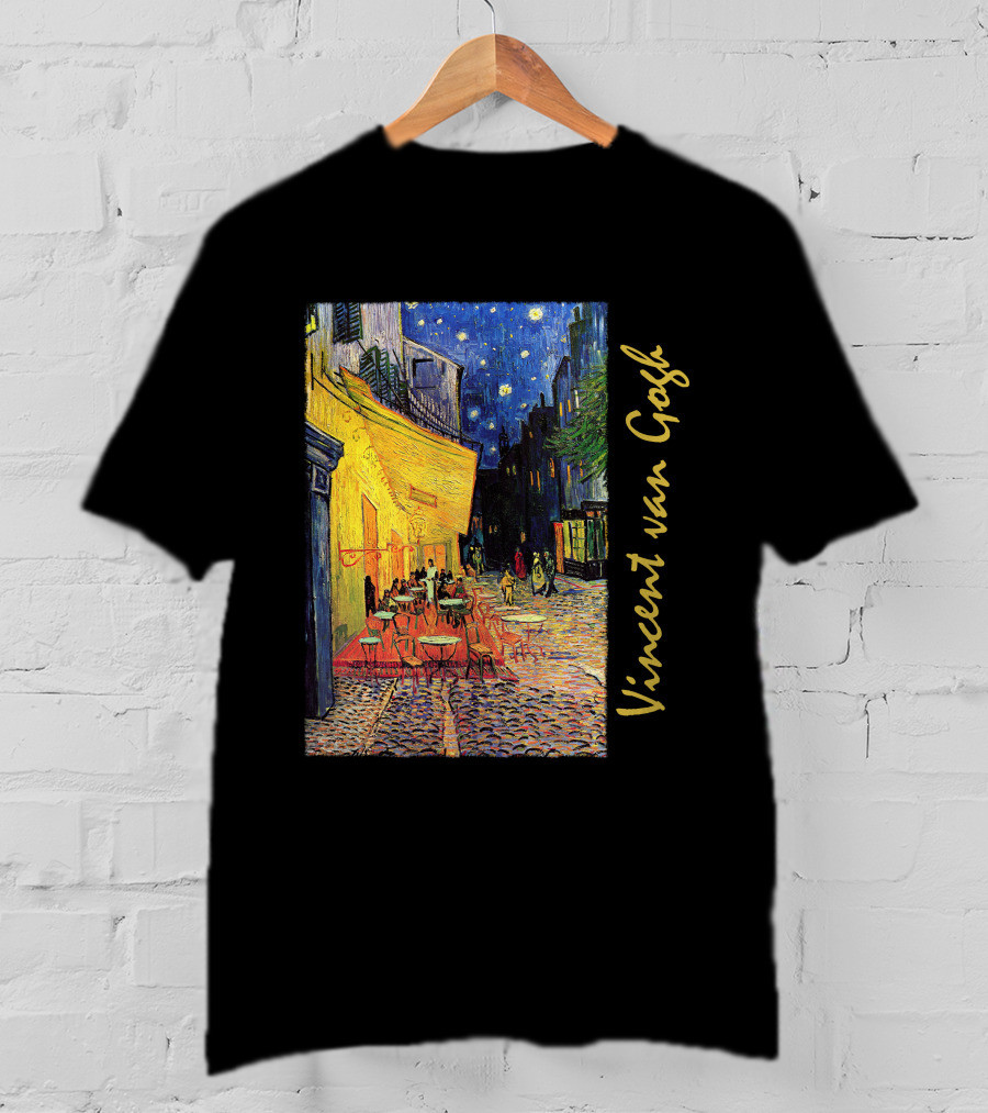 Vincent Van Gogh Café Terrace At Night T-Shirt