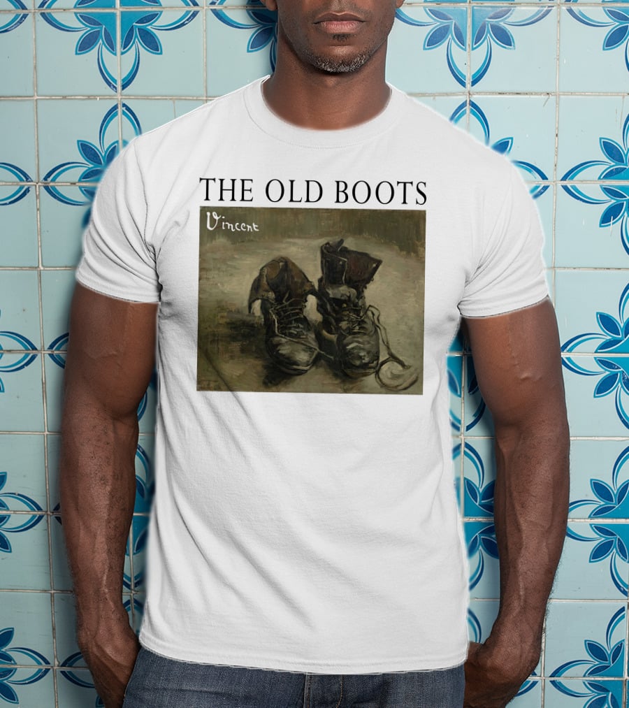 The Old Boots Vincent Van Gogh Painting Vintage T-Shirt