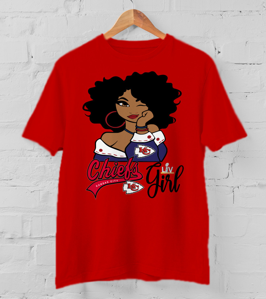 Kansas City Chiefs Girl Chiefs Kansas City Liv Girl T-Shirt