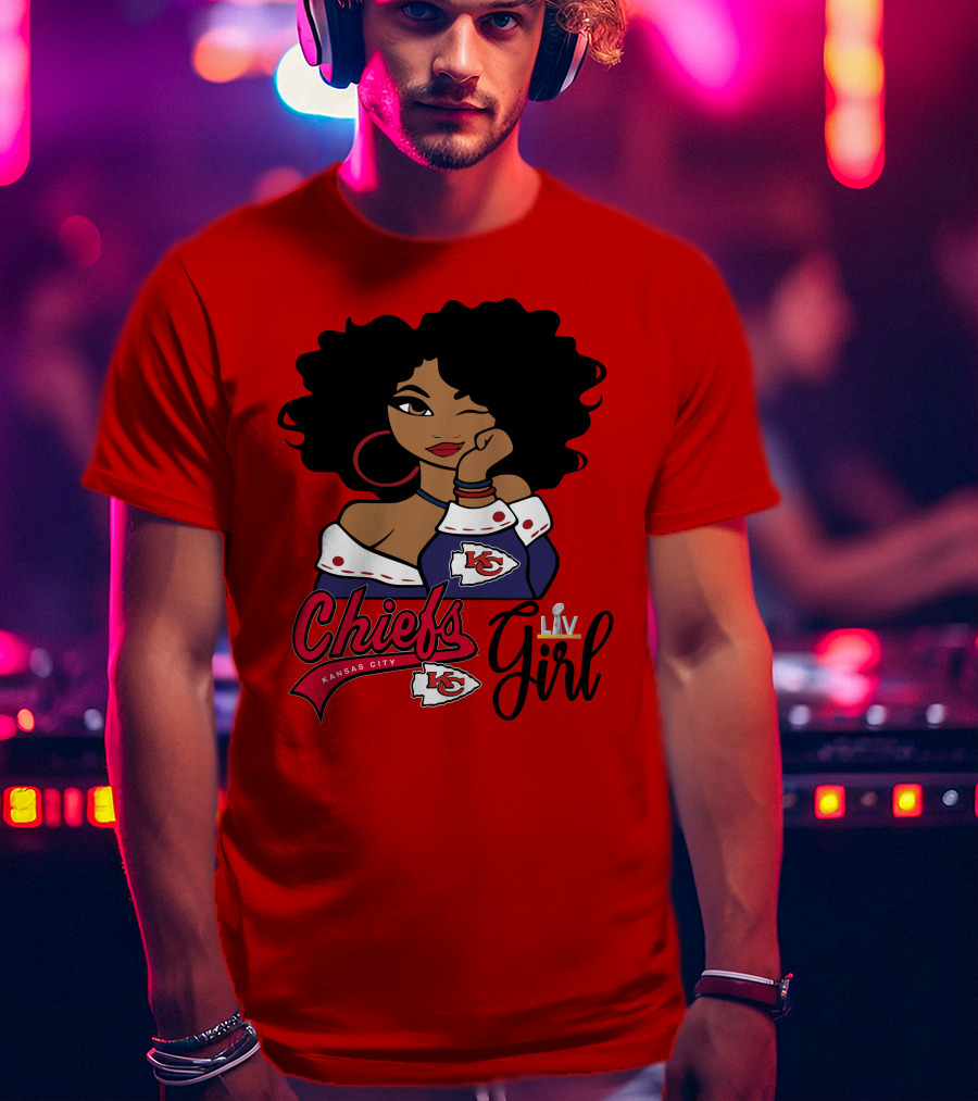 Kansas City Chiefs Girl Chiefs Kansas City Liv Girl T-Shirt