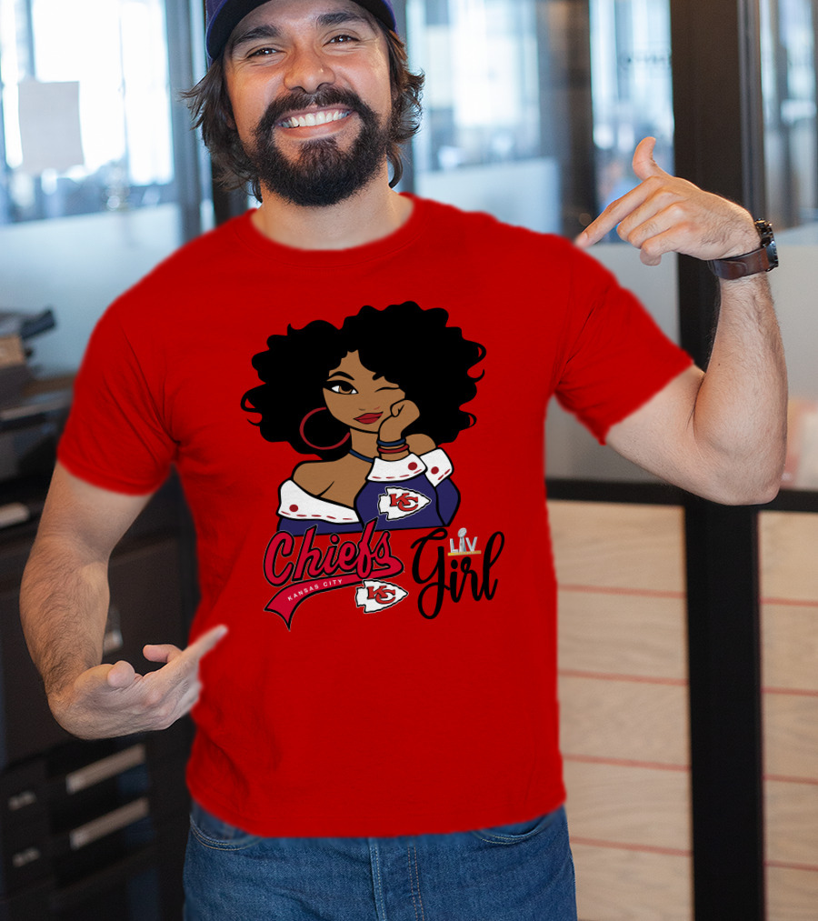 Kansas City Chiefs Girl Chiefs Kansas City Liv Girl T-Shirt