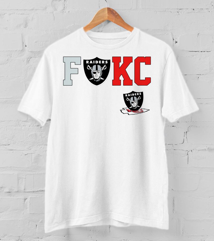 F Raiders KC Chiefs T-Shirt