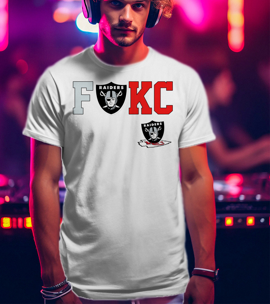 F Raiders KC Chiefs T-Shirt