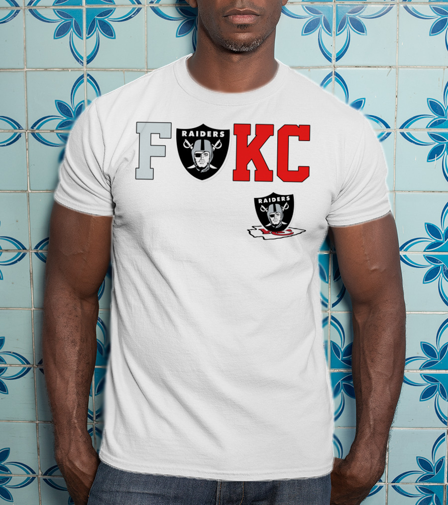 F Raiders KC Chiefs T-Shirt