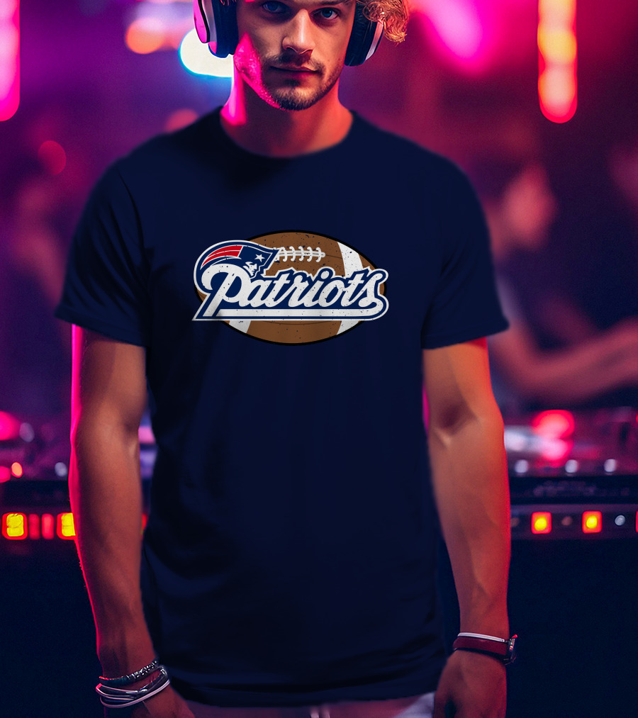 New England Patriots Football T-Shirt