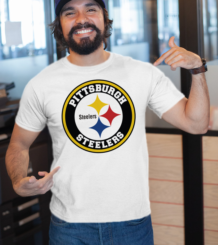 Pittsburgh Steelers Logo Circle Steelers T-Shirt