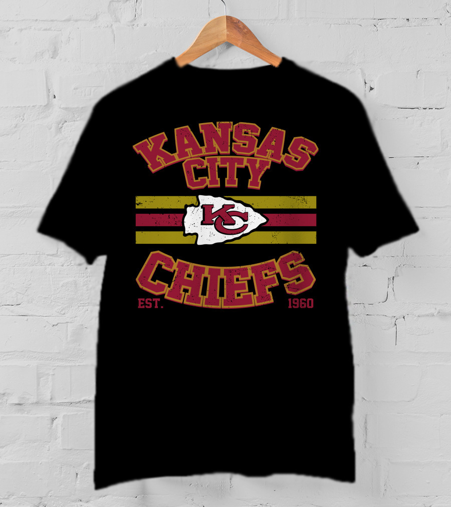 Kansas City Chiefs Est. 1960 KC Arrowhead T-Shirt