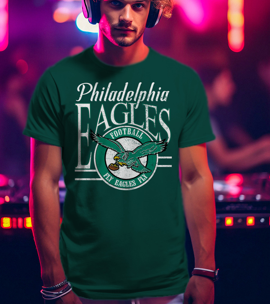 Philadelphia Eagles Football Fly Eagles Fly T-Shirt