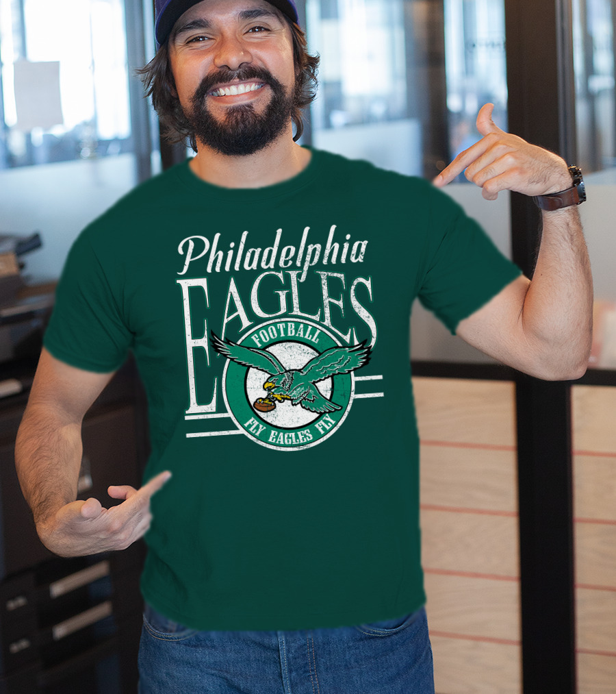 Philadelphia Eagles Football Fly Eagles Fly T-Shirt