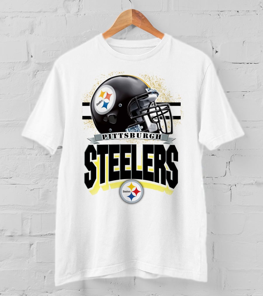 Pittsburgh Steelers Football Helmet Team T-Shirt