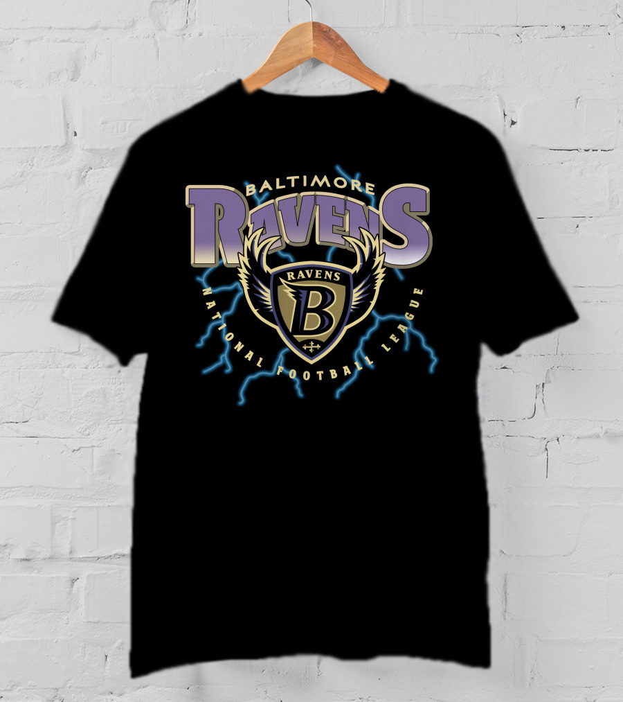 Baltimore Ravens National Football League Logo T-Shirt