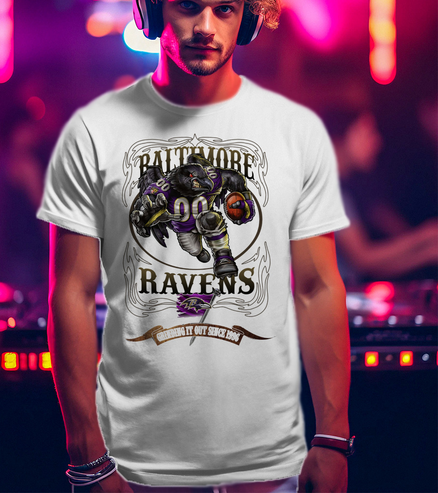Baltimore Ravens Grinding It Out Since 1996 T-Shirt