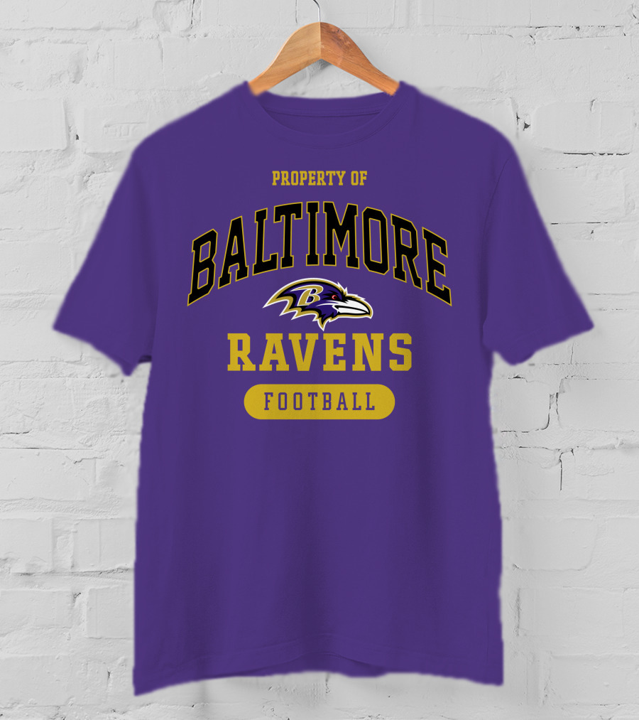 Property Of Baltimore Ravens Football T-Shirt