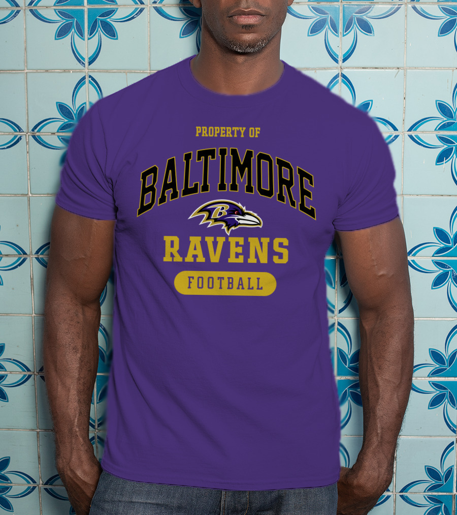 Property Of Baltimore Ravens Football T-Shirt