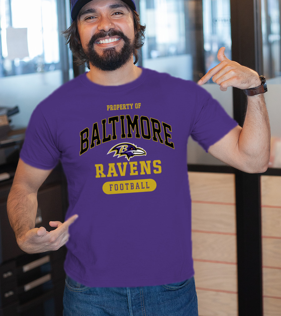 Property Of Baltimore Ravens Football T-Shirt