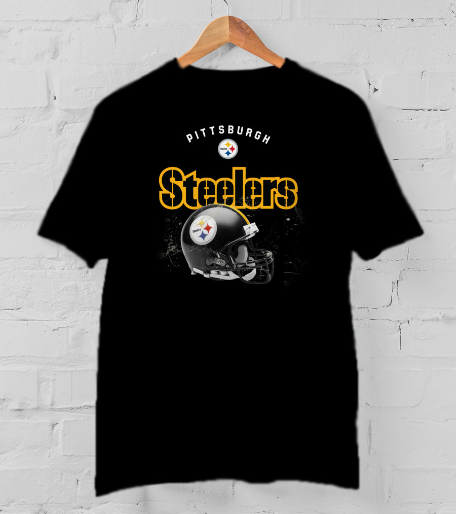 Pittsburgh Steelers Helmet T-Shirt