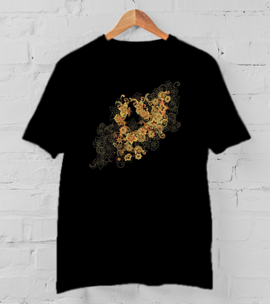 1975 359042 Floral Swirl T-Shirt