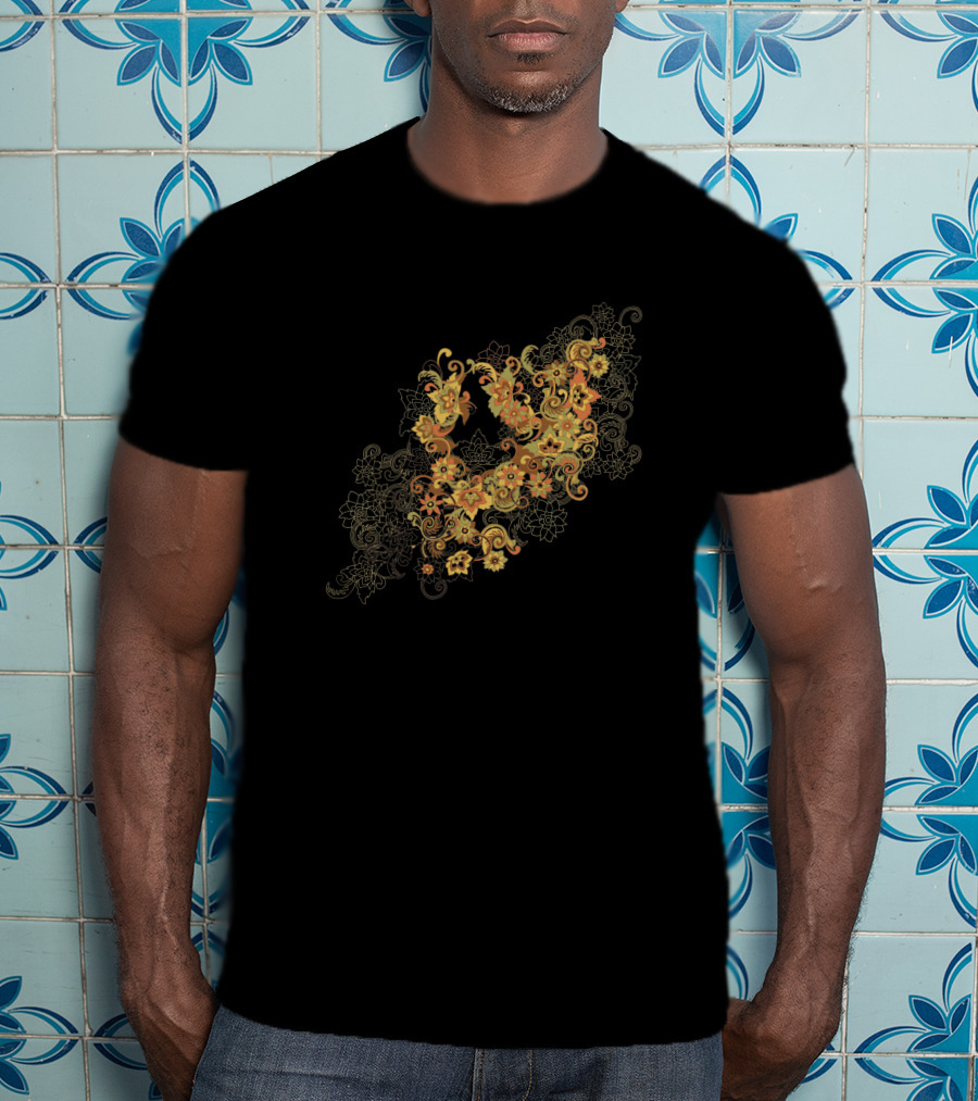 1975 359042 Floral Swirl T-Shirt