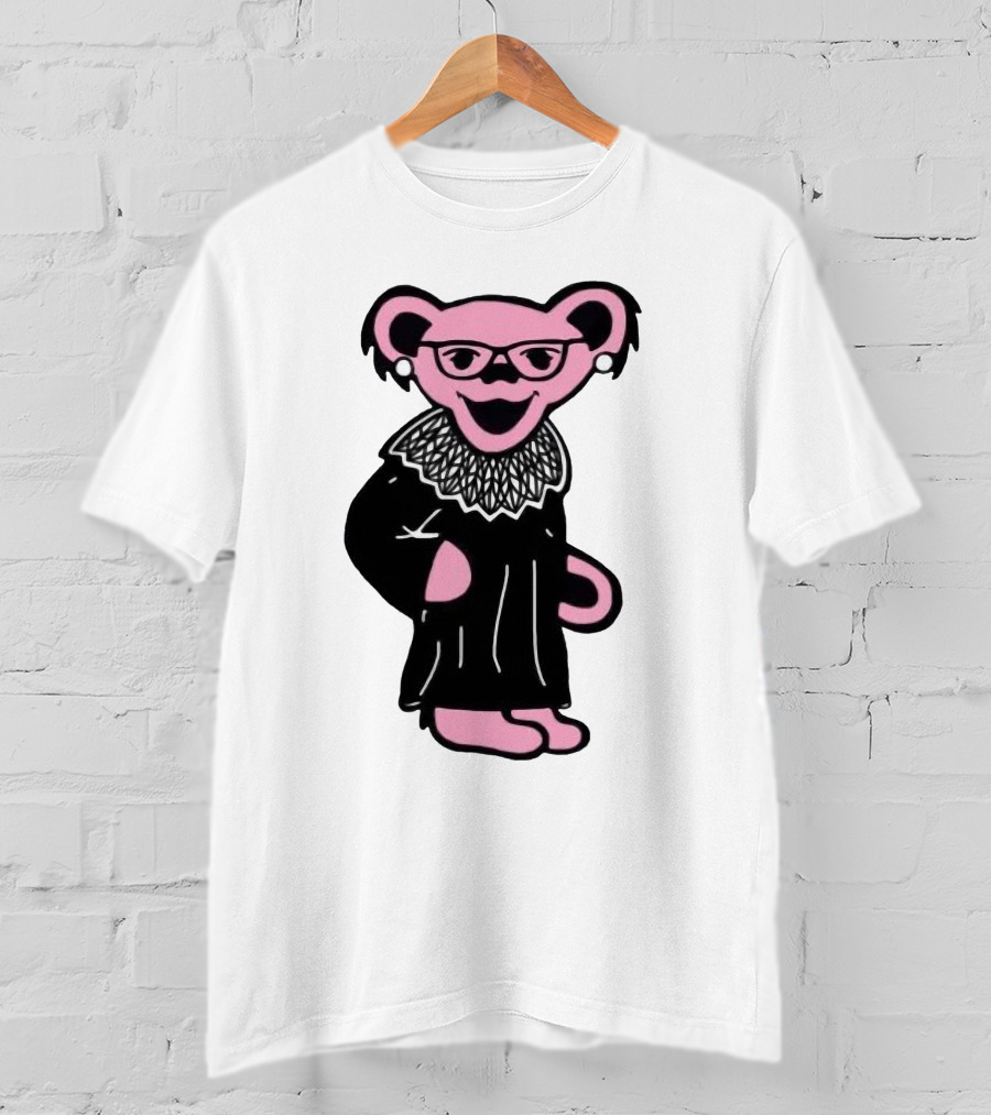 Ruth Bader Ginsburg Grateful Dead Bear T-Shirt