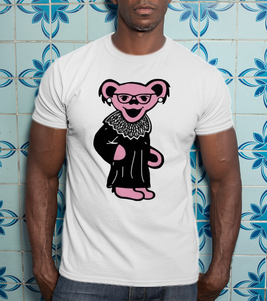 Ruth Bader Ginsburg Grateful Dead Bear T-Shirt