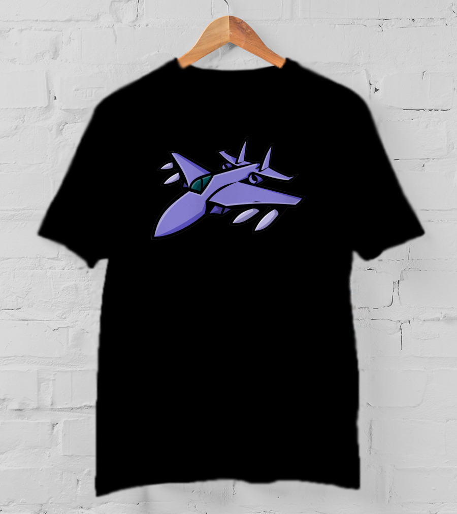 American Jet Fighter Cartoon Mascot 1031055 Iconic Plane T-Shirt